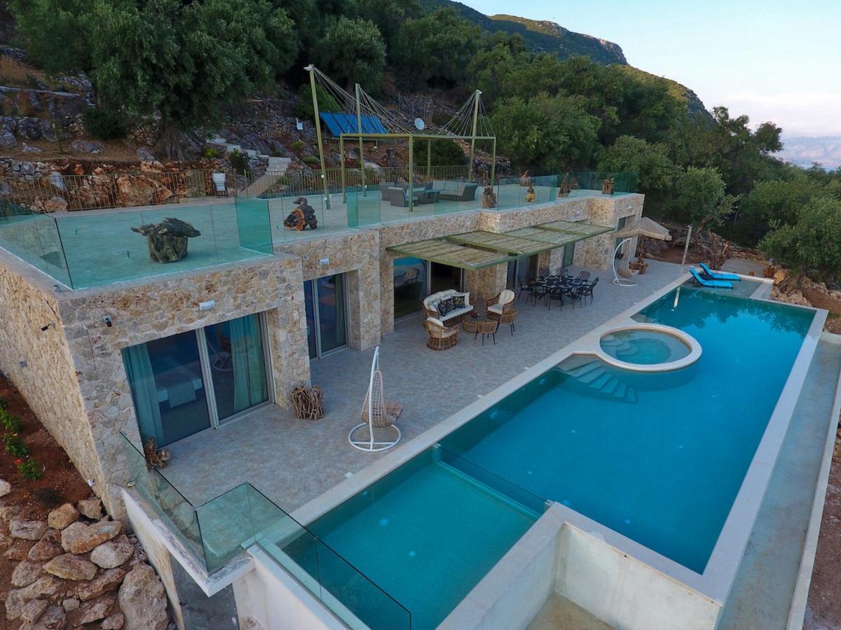 Summerwine Luxury Villa Sea View Private Pool Spartylas Ngoại thất bức ảnh