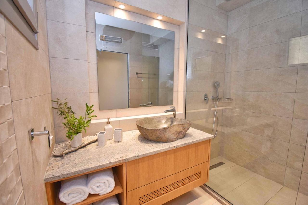 Summerwine Luxury Villa Sea View Private Pool Spartylas Ngoại thất bức ảnh