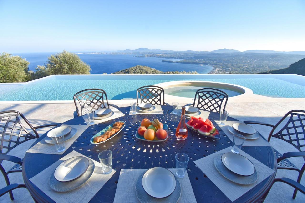 Summerwine Luxury Villa Sea View Private Pool Spartylas Ngoại thất bức ảnh