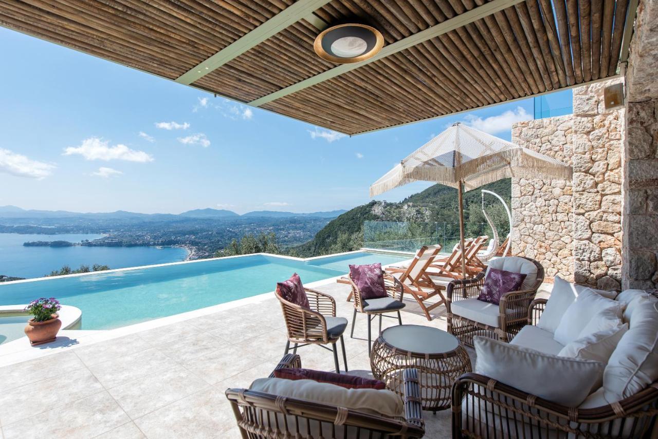 Summerwine Luxury Villa Sea View Private Pool Spartylas Ngoại thất bức ảnh