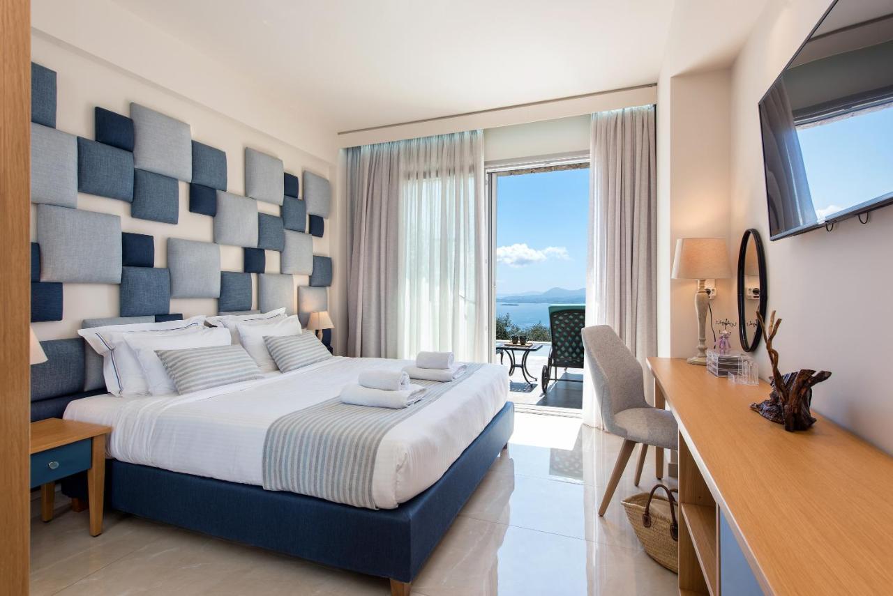 Summerwine Luxury Villa Sea View Private Pool Spartylas Ngoại thất bức ảnh