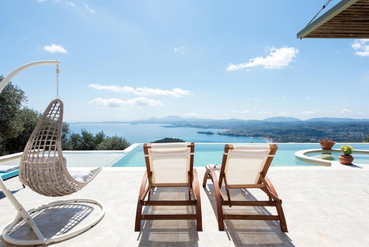 Summerwine Luxury Villa Sea View Private Pool Spartylas Ngoại thất bức ảnh