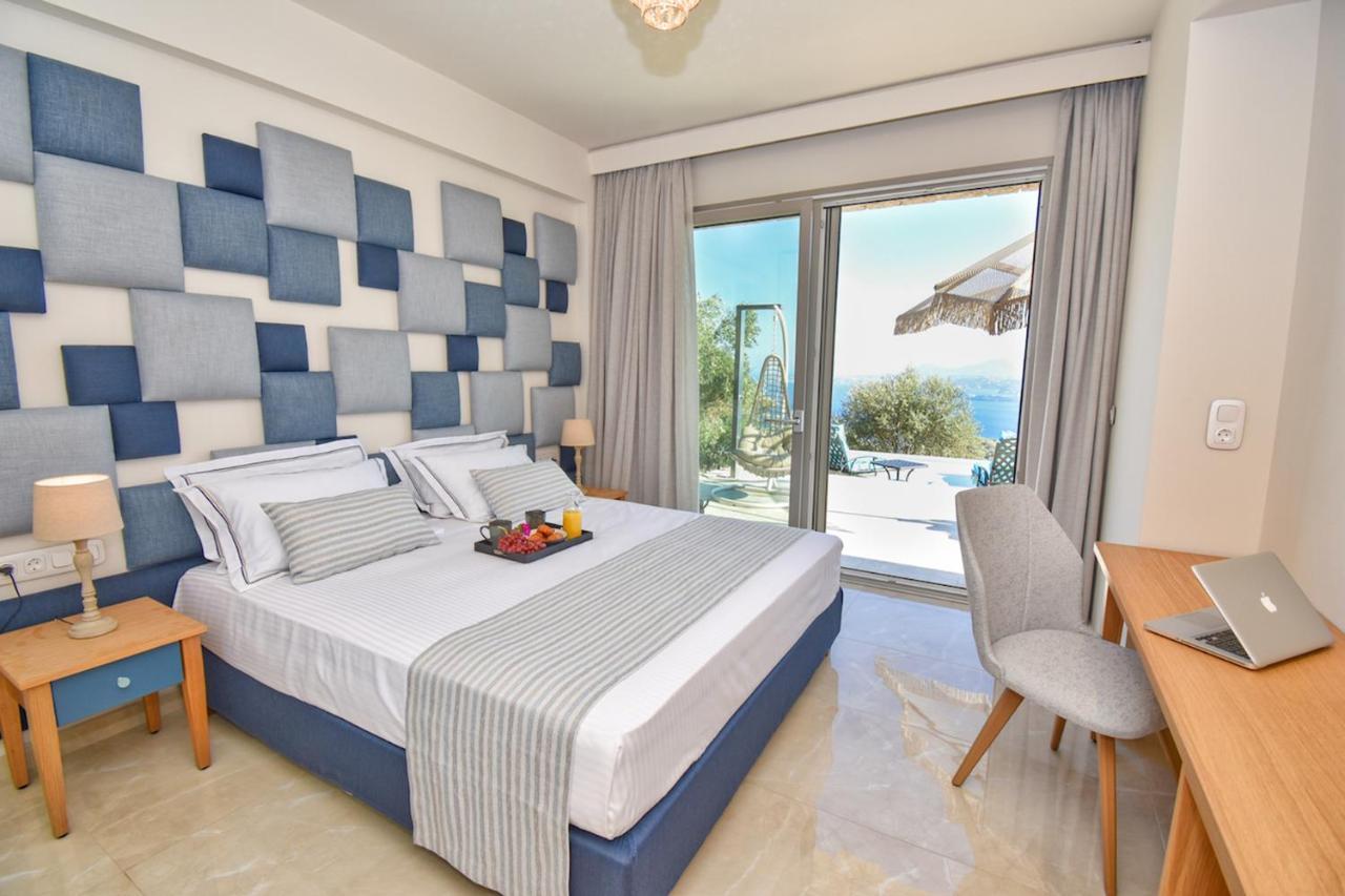 Summerwine Luxury Villa Sea View Private Pool Spartylas Ngoại thất bức ảnh