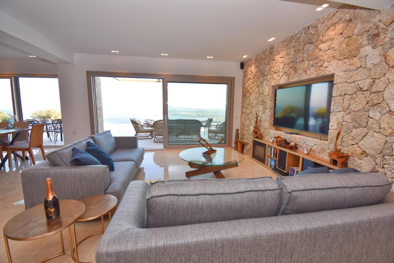 Summerwine Luxury Villa Sea View Private Pool Spartylas Ngoại thất bức ảnh