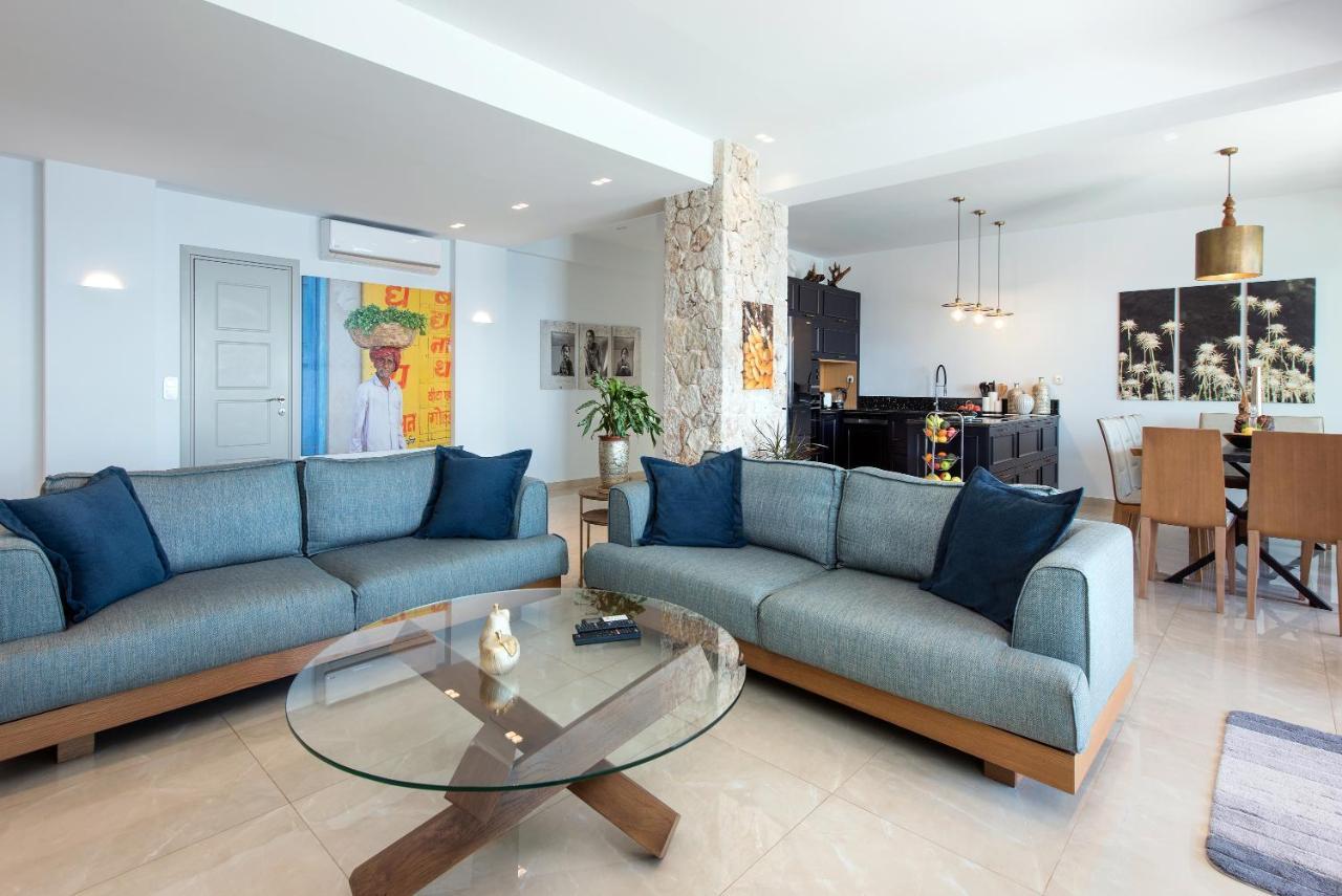 Summerwine Luxury Villa Sea View Private Pool Spartylas Ngoại thất bức ảnh