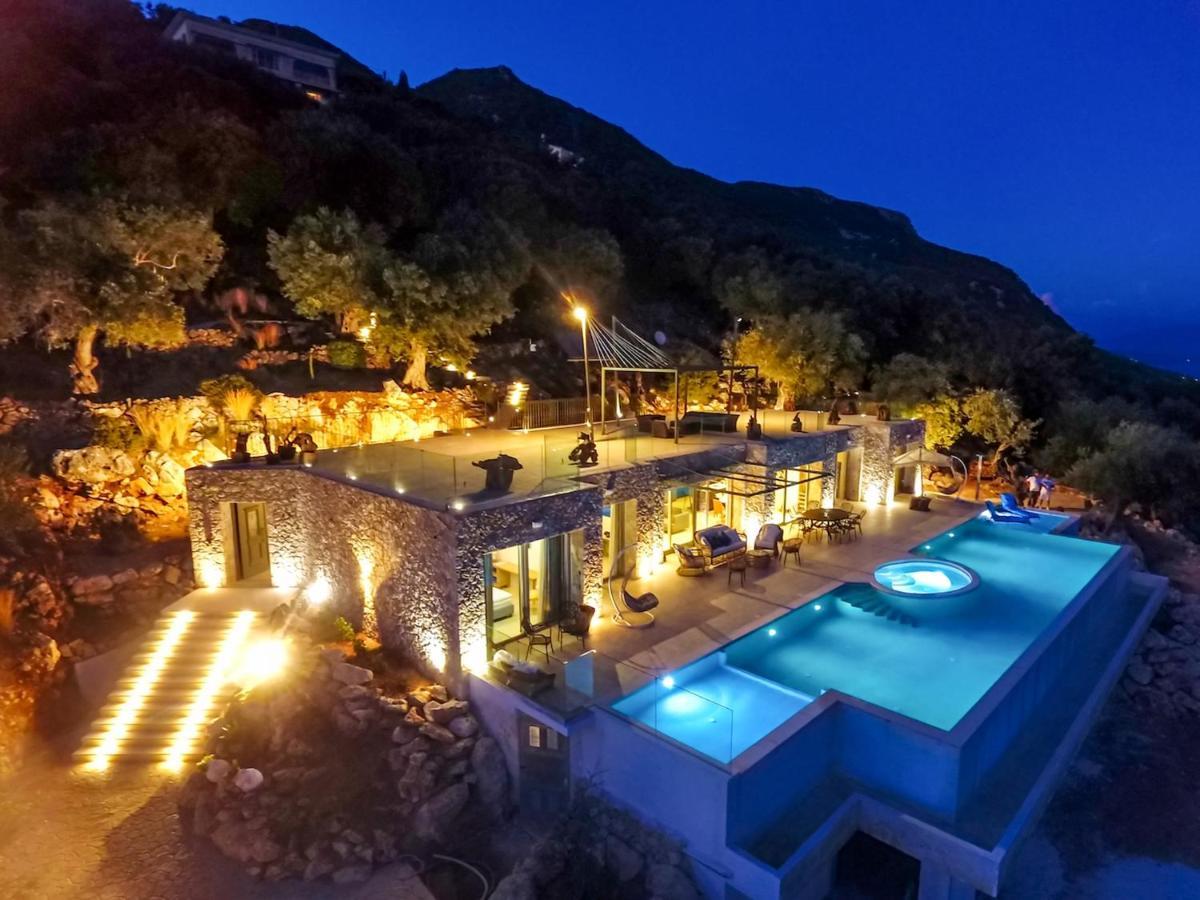 Summerwine Luxury Villa Sea View Private Pool Spartylas Ngoại thất bức ảnh